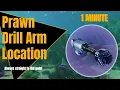 Prawn Drill Arm Location in Subnautica