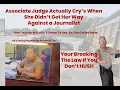 Judge Actually Cries Because of Journalist Terrell County Courthouse
