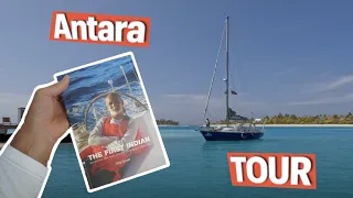 Antara tour, the only Indian registered private sailing yacht able to sail the seven seas.