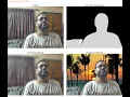 Blurring Changing the background of an image with DeepLabV3 with python