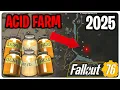 How To Get Ton of Acid Easy in Fallout 76 BEST FARM