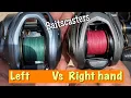 Right vs Left Hand Baitcaster Reel Fishing Kayak Fishing Reels