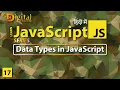 Data Types in JavaScript JavaScript Tutorial in Hindi