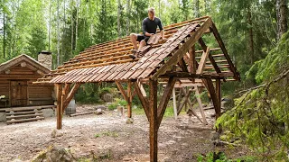 I Built A Traditional Timber Roof By Hand