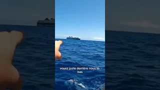 Contacter les gros bateaux à la VHF (notamment les ferries) peut être très important ⛵