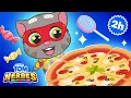 Download Lagu Hungry Hungry Heroes 😋 Talking Tom Heroes Compilation
