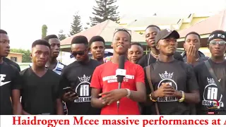 haidrogyen mcee full interview and performance dont be late pool party shot by boatengameyaw1 