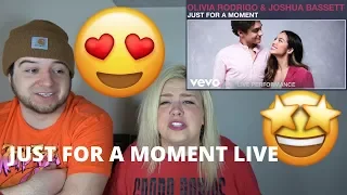 just for a moment live performance vevo couple reaction video