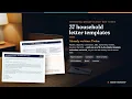 Home Household Scripts Letters Swipe Bank 37 Templates Each One Written Out in Full