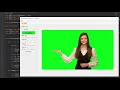 Remove green backgound chroma key Python OpenCV PyQT