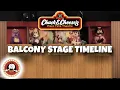 The Balcony Stage Timeline