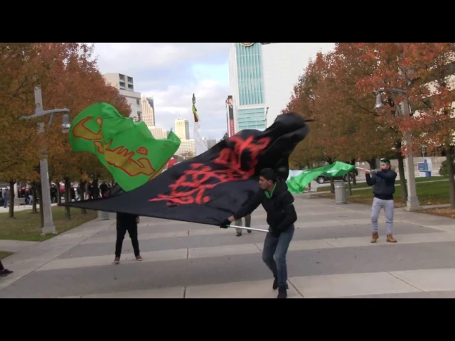 ⁣Report - Imam Hussain Annual Arbaeen Procession 1438 - Windsor, Ontario, Canada