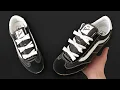 HOW TO LACE VANS SUPER LOWPRO BOW LACING TUTORIAL