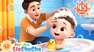 Canción de Baño🛁 | Vamos a Bañarnos | LiaChaCha en Español - Canciones Infantiles