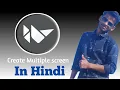 Add multiple screen in kivy by screen manager kivy tutorial for beginners in Hindi 2021