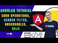 Angular Tutorial for Beginners CRUD Operations Search Filter Observables RxJS