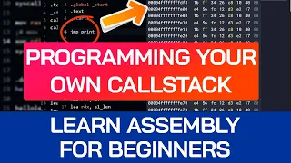 Why is the CALLSTACK so Important Assembly Tutorial for Beginners x86-64 Architecture Programming