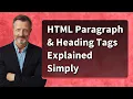 HTML Paragraph Heading Tags Explained Simply
