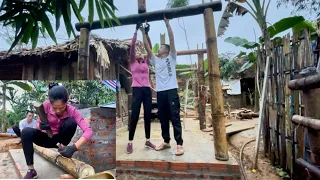 Kitchen Design With Giant Bamboo Trees Ly Tieu Yen 