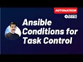 Ansible Task Control using Conditions techbeatly