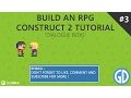 3 Build an RPG - Dialogue Boxs Construct 2 Tutorial