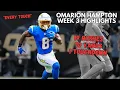Omarion Hampton BREAKOUT GAME Highlights Chargers vs Broncos NFL 2025