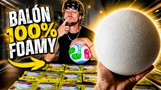 HICE EL BALÓN DE FÚTBOL ⚽ MÁS RARO DEL MUNDO😱USANDO 20 SOBRES DE FOAMY MOLDEABLE Y LO PUSE A PRUEBA💥
