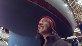 Scraping Tar, Filling Nail Holes