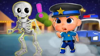 Bebê Policial Cha-Cha e os Monstros na Cidade | D Billions Músicas Infantis