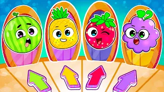 Download Magic Color Door Song ✨ | Learn Colors Song for Kid | English Kids Songs by YUM YUM MP3