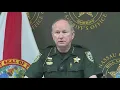 Live Nassau Sheriff addresses media after recent criminal investigation