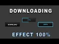 How to Build Download Button 100 Using HTML CSS and JS