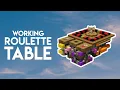 Working Roulette Table Minecraft Java 26 2 Redstone Tutorial