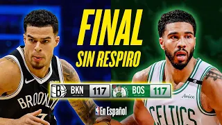 ¡INFARTANTE FINAL entre BROOKLYN NETS y BOSTON CELTICS que se define en TIEMPO EXTRA!