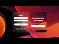 Animated Login and Register Page with Glassmorphism Effect HTML CSS Javascript Tutorial