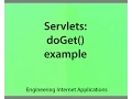 v02 Servlets doGet Example