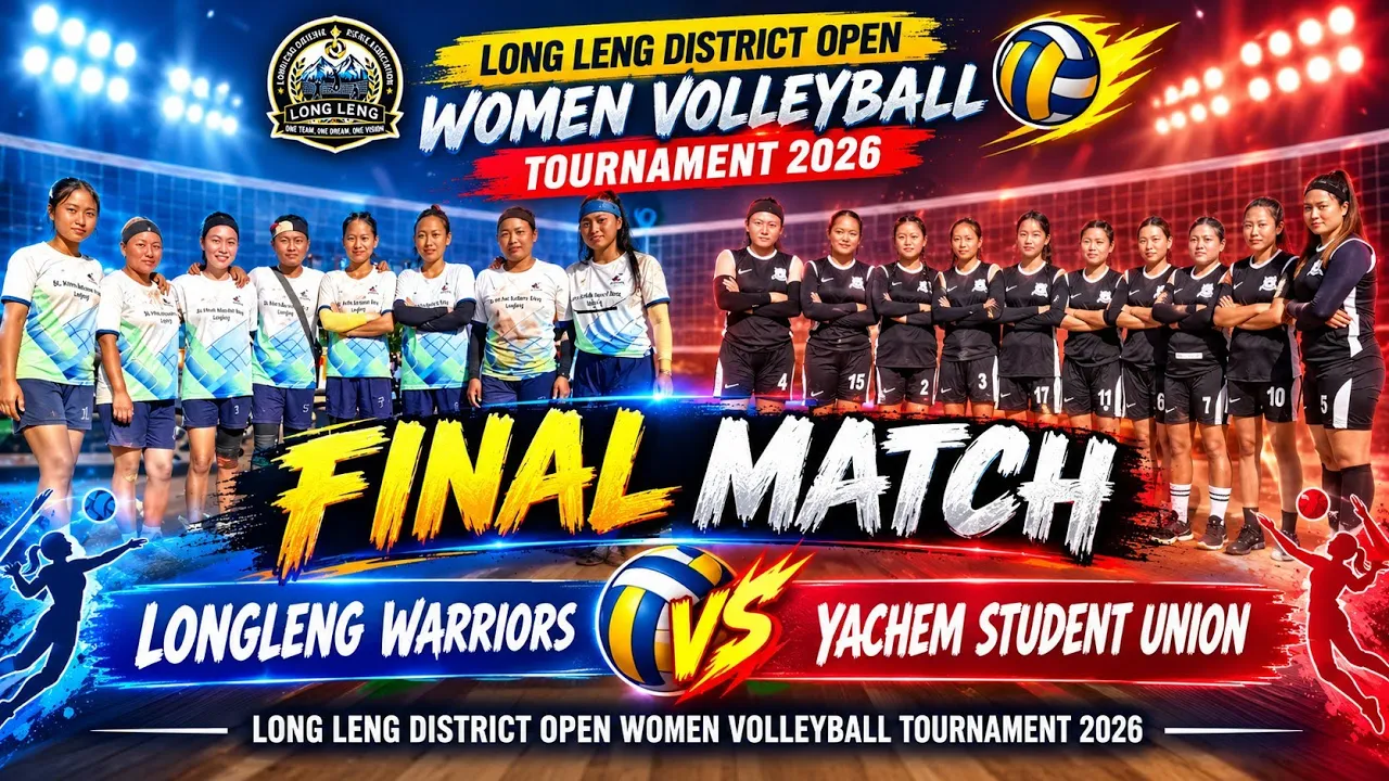 day3 | Longleng District open women volleyball tournament |final match|| Y.S.U Vs L.W.S