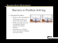 Barriers to Problem Solving