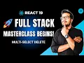 React Bulk Delete Tutorial Delete Multiple Rows with Checkbox React Laravel - Ep 37