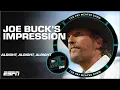 Joe Buck breaks out his Matthew McConaughey impression The Pat McAfee Show