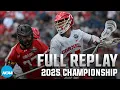 Cornell vs Maryland 2025 NCAA DI men s lacrosse championship FULL REPLAY