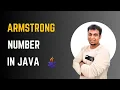 Check Whether a Number is an Armstrong Number in Java Java Programming Tutorial