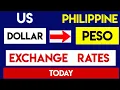 US DOLLAR TO PHILIPPINE PESO MONEY EXCHANGE RATES TODAY 24 APRIL 2025