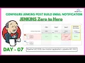 Day-07 Master Jenkins - Configure Email Alerts