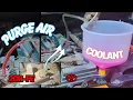 Complete Toyota V6 Coolant Change Air Bleed 2013 Sienna 2GR-FE How-To