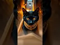 AI Black Cat Queen.                                           #ai #cat #queen #black #reel #viral