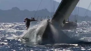 水上帆船世界 8 月 26 日 22 日 Maxi 游艇劳力士杯，INEOS Britannia Giles Scott，Kevin Escoffier