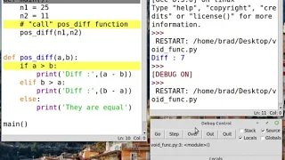 Python void function
