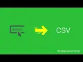 How to extract the table in the URL and convert it to online