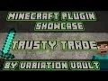 Trusty Trade Trade items the safe way Minecraft Bukkit Plugin